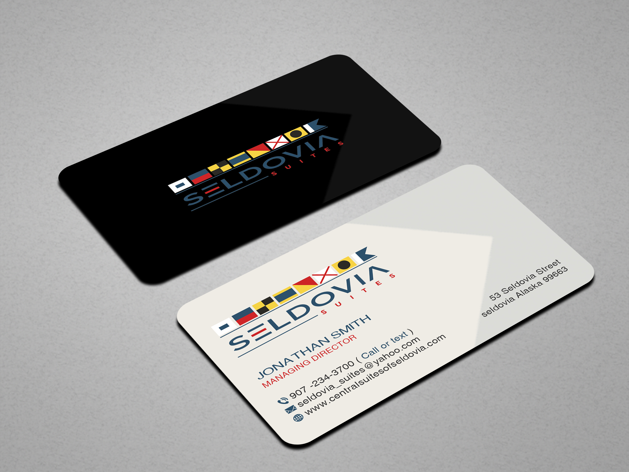 Business Card Design by Creations Box 2015 for Latitude Adjustment | Design #27400338