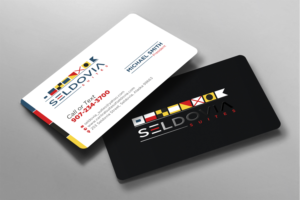 Business Card Design by chandrayaan.creative for Latitude Adjustment | Design: #27387954