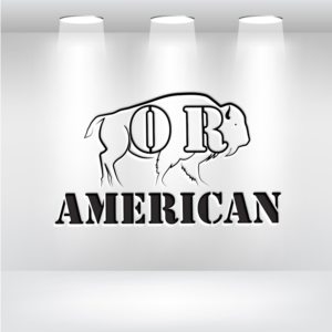 Open Range American or O R American | Logo-Design von rainbow logos