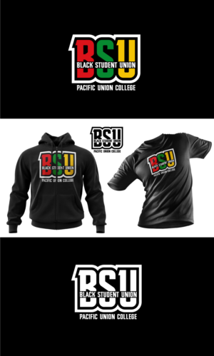 Black Student Union   -   BSU   -   Pacific Union College | Diseño de Logo por Sergio Coelho
