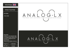 Logo Design by nvisiondesign.co.uk for Analog LX | Design: #27387975