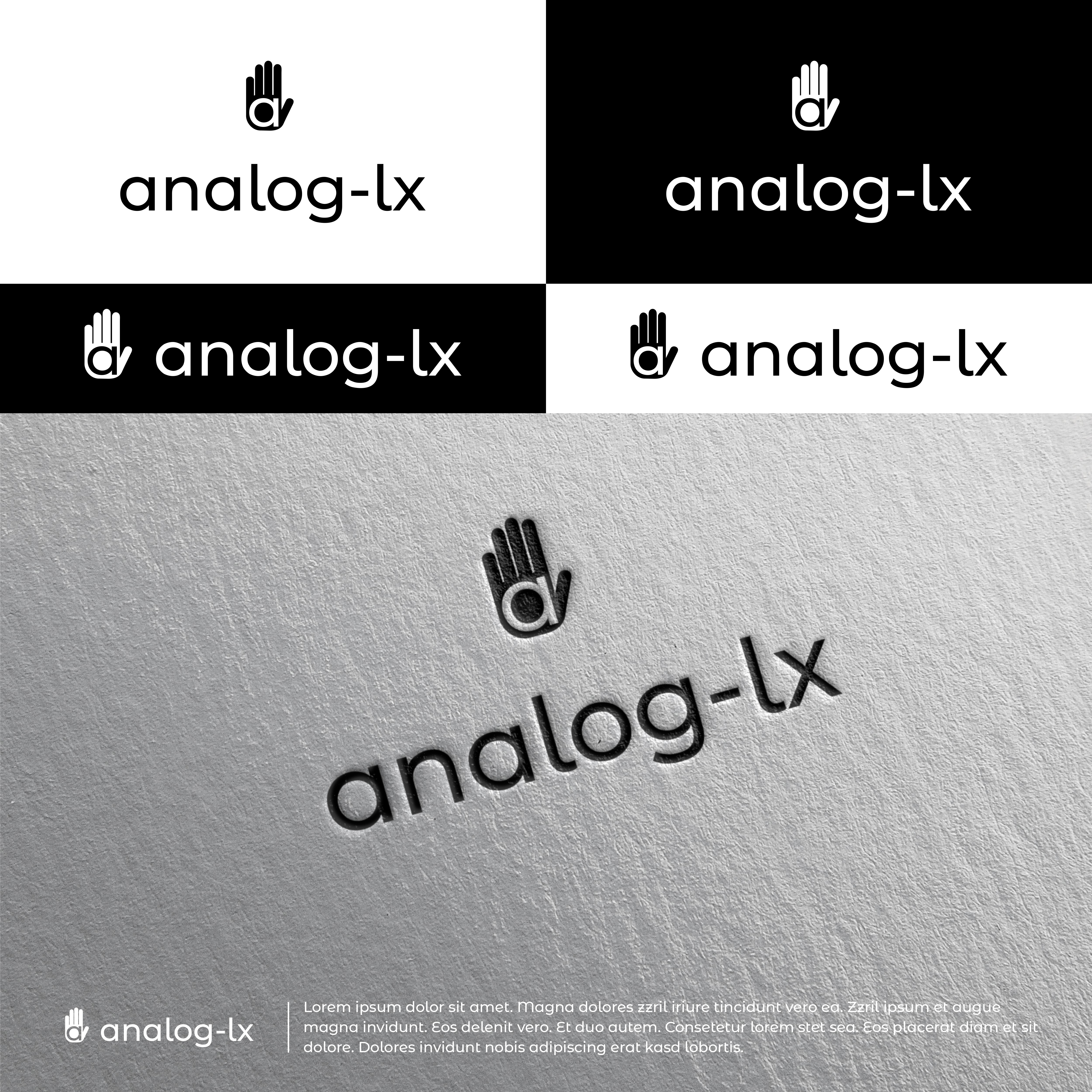 Logo Design by gorant for Analog LX | Design #27388313