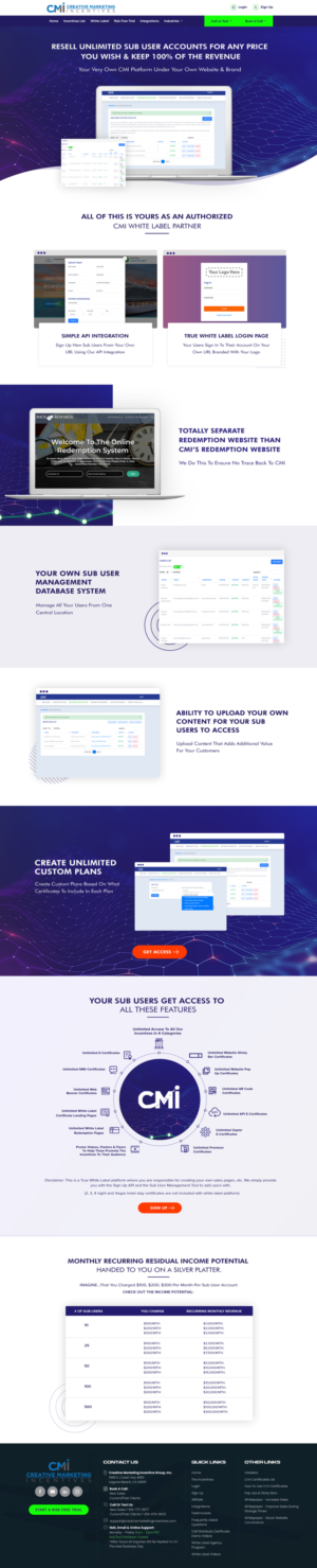 Landing Page Design by Blue Sparrow for Shane | Design: #27417502