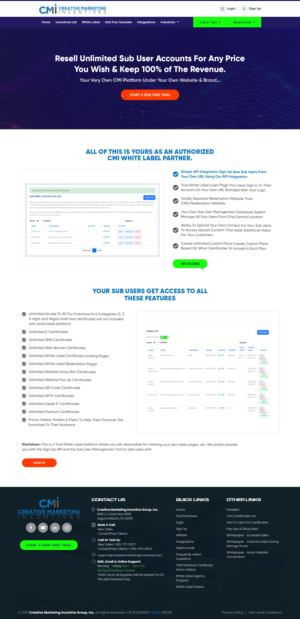 Landing Page Design by Ved Web Services