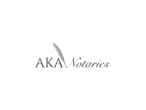 AKA Notaries | Logo Design by BNdesigner