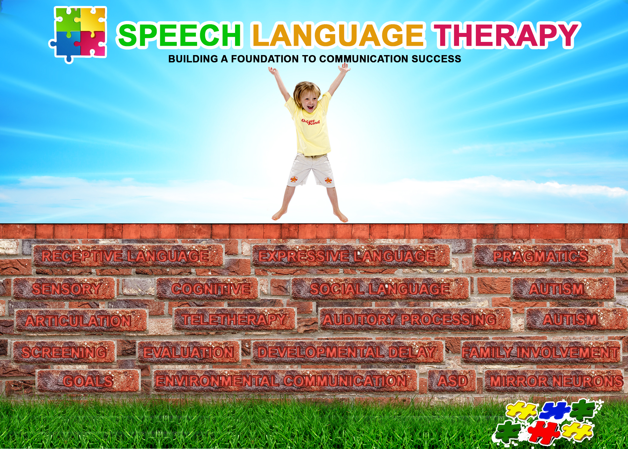 Postcard Design by Sarah William for BioAutism | Design #27461138