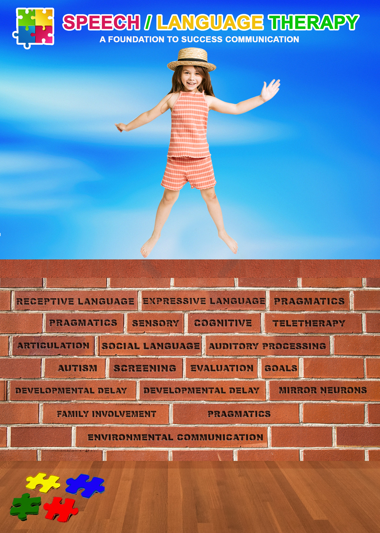 Postcard Design by Sarah William for BioAutism | Design #27479557