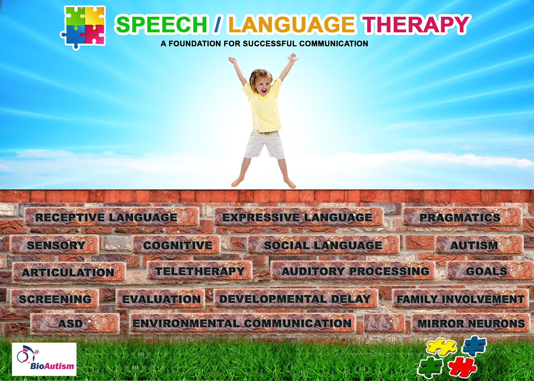 Postcard Design by Sarah William for BioAutism | Design #27484791