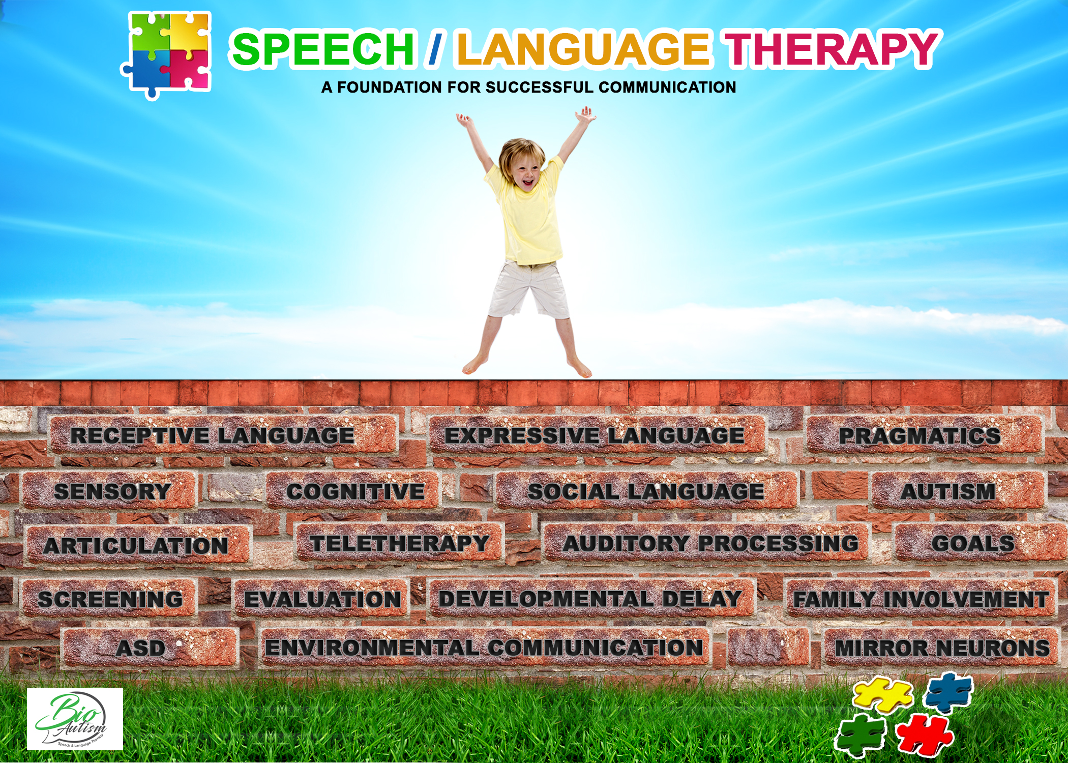 Postcard Design by Sarah William for BioAutism | Design #27484851