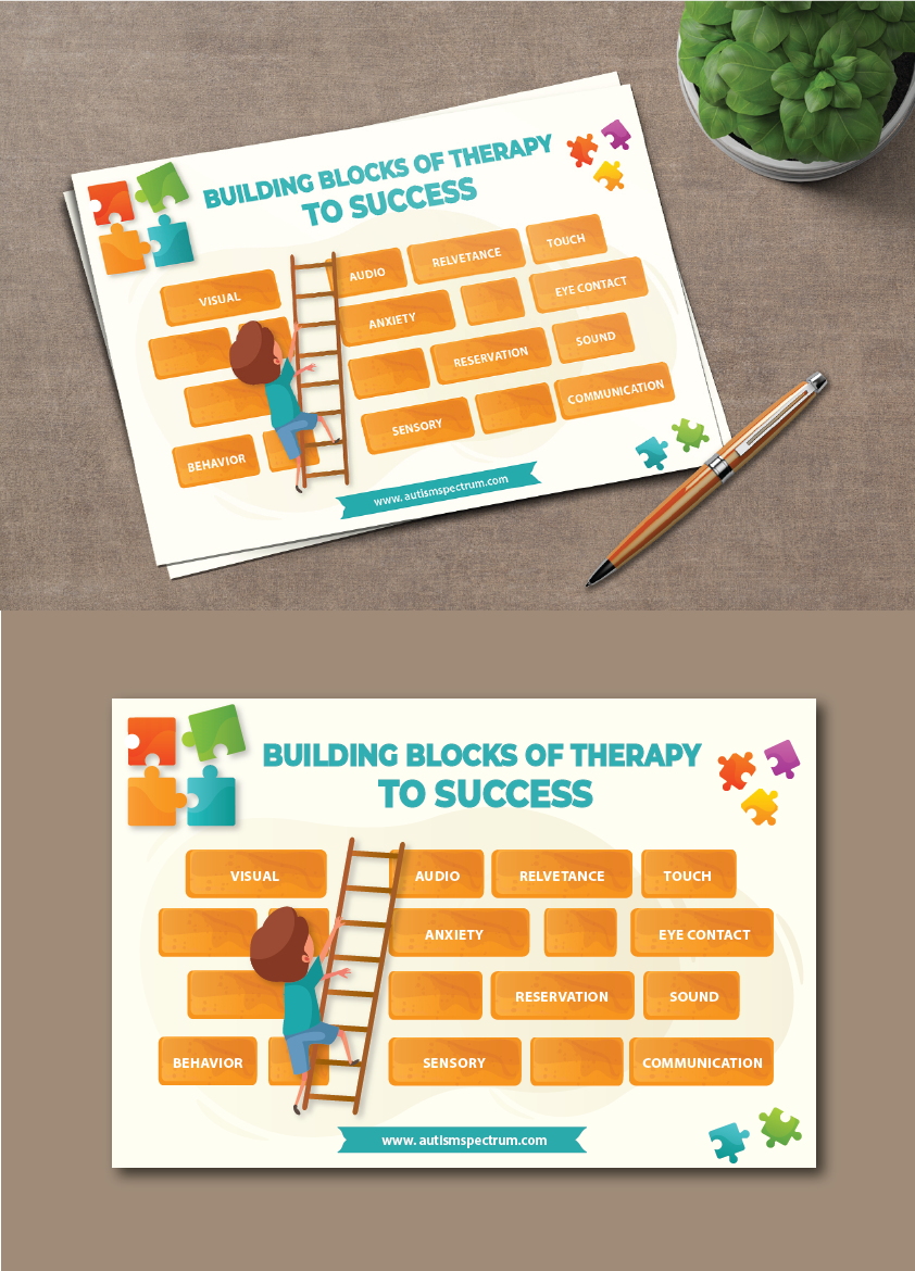 Design de Carte Postale par alex989 pour BioAutism | Design #27394001