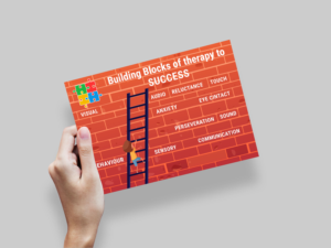 Postcard Design by Gexton for BioAutism | Design: #27417490