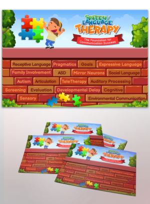 Bricks in the Wall | Design de Carte Postale par EA5Designs