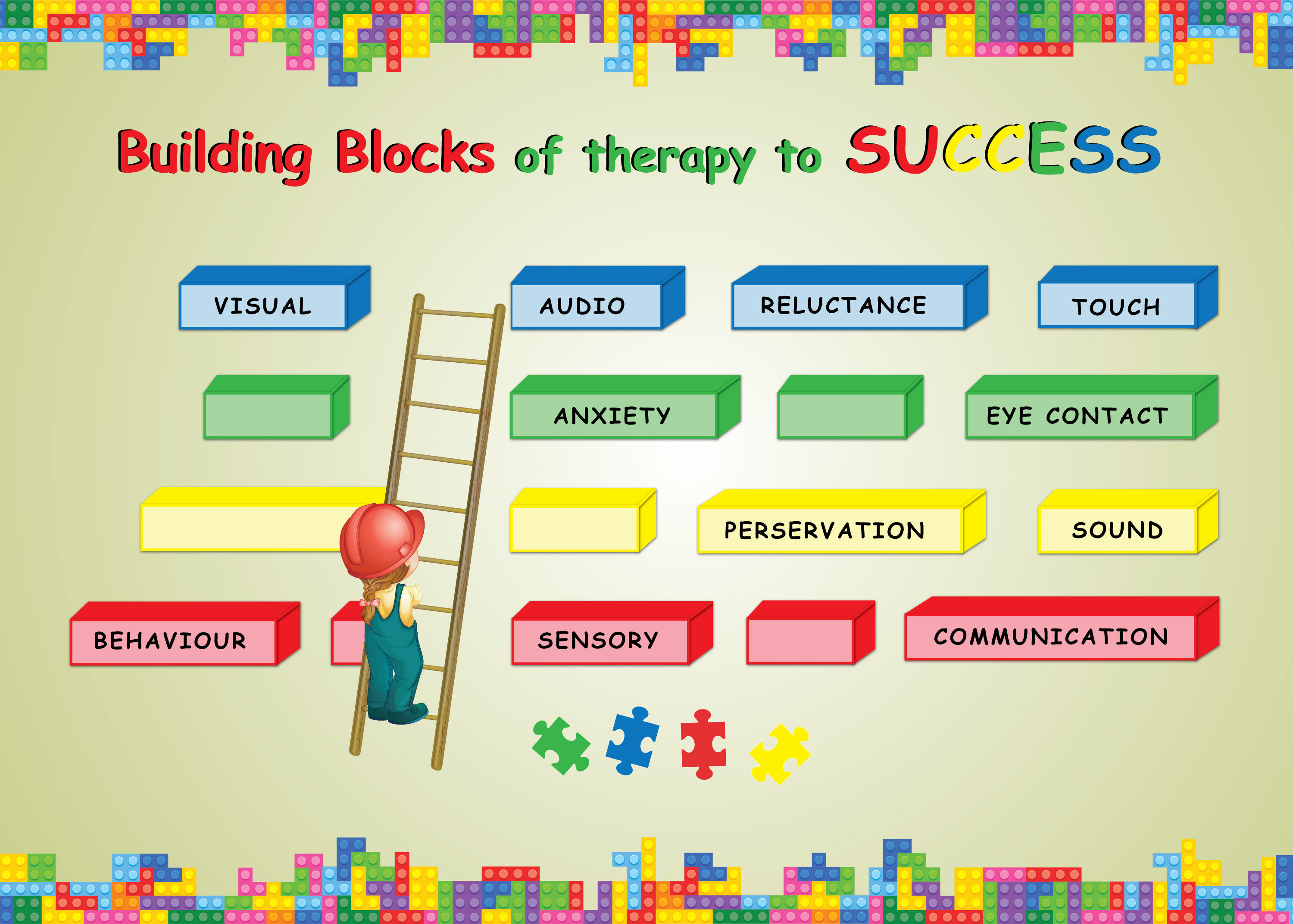 Postcard Design by Jesskurian for BioAutism | Design #27432289