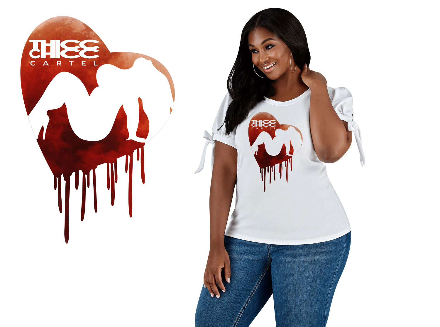 Apparel Design by scott@square1 for Malay’Amore Creations LLC | Design #27415685