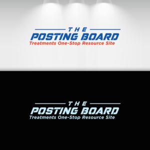 The Posting Board, Treatments One-Stop Resource Site | Logo Design by mam1