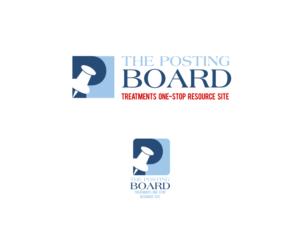 The Posting Board, Treatments One-Stop Resource Site | Logo Design by k.a.n