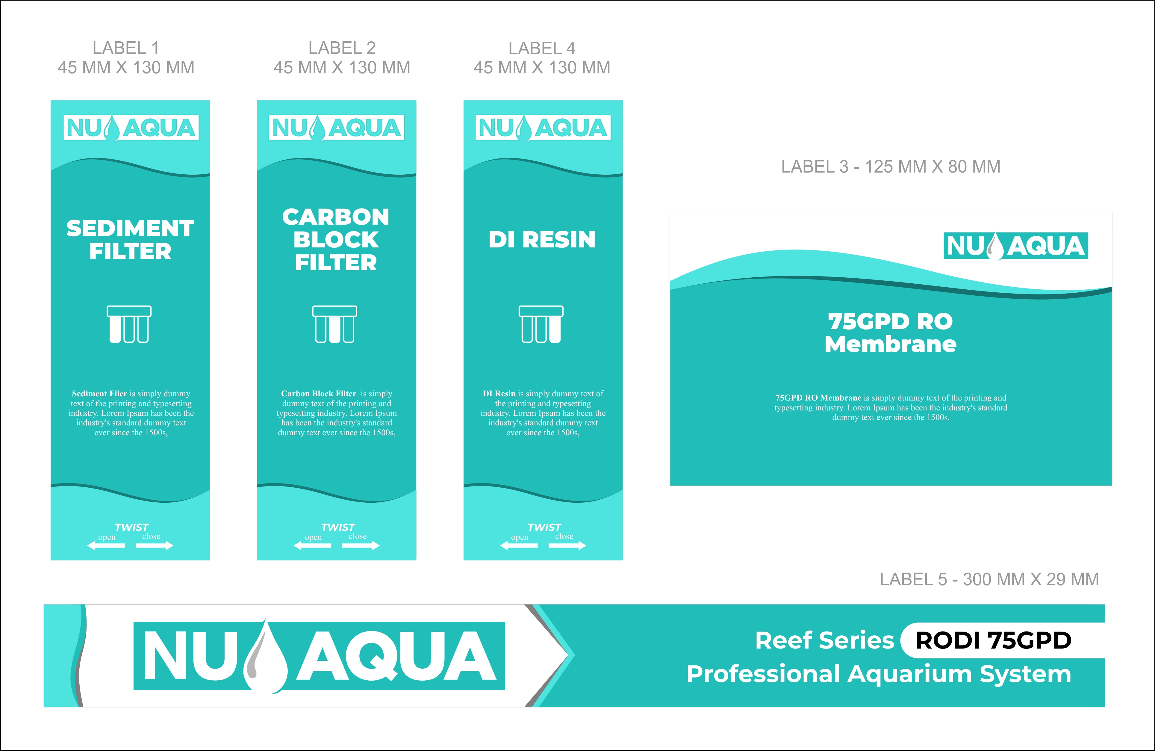 Graphic Design by kgraphics2011 for US Aqua | Design #27443996