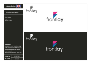 Frontlay | Logo Design by nvisiondesign.co.uk