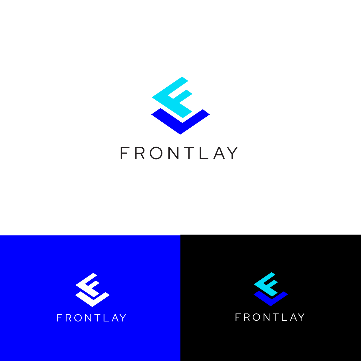Logo Design by Radsky17 for Frontlay Bartosz Bialas | Design #27392555