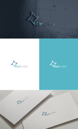 VitalScribe | Diseño de Logo por GLDesigns