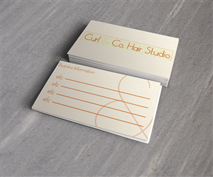 Logo Design by koregg for Curl & Co. Hair Studio | Design: #3075193