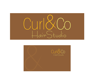 Logo Design by F4D for Curl & Co. Hair Studio | Design: #3077563