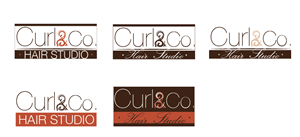 Logo-Design von brittanylee77 für Curl & Co. Hair Studio | Design #3081735