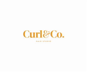 Logo Design by DonCharles for Curl & Co. Hair Studio | Design: #3081246