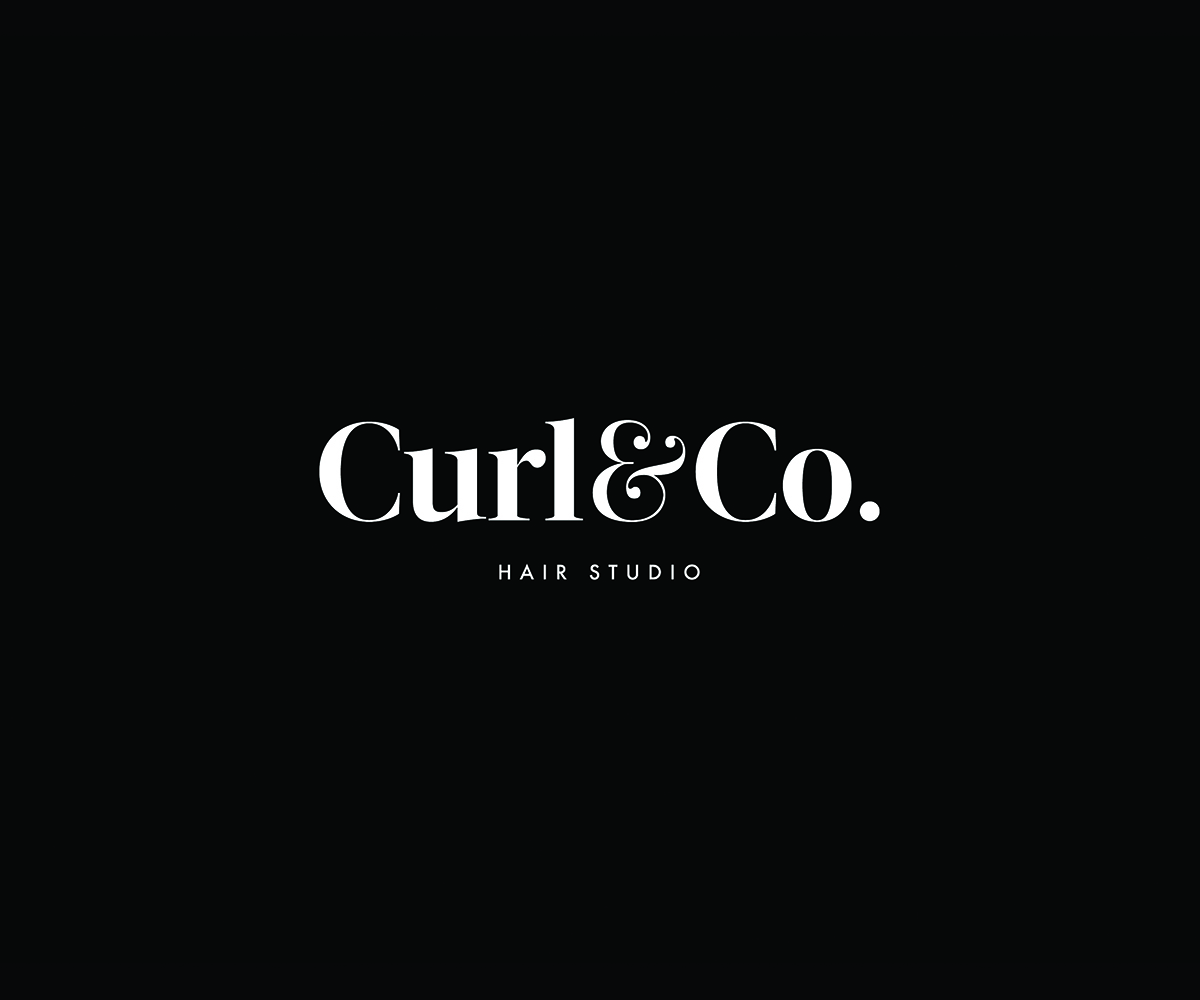 Logo Design by DonCharles for Curl & Co. Hair Studio | Design #3081262