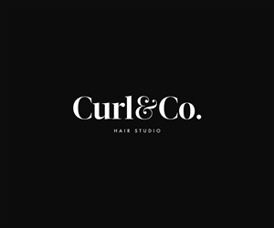 Logo Design by DonCharles for Curl & Co. Hair Studio | Design: #3081262