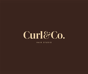 Logo Design by DonCharles for Curl & Co. Hair Studio | Design: #3081276