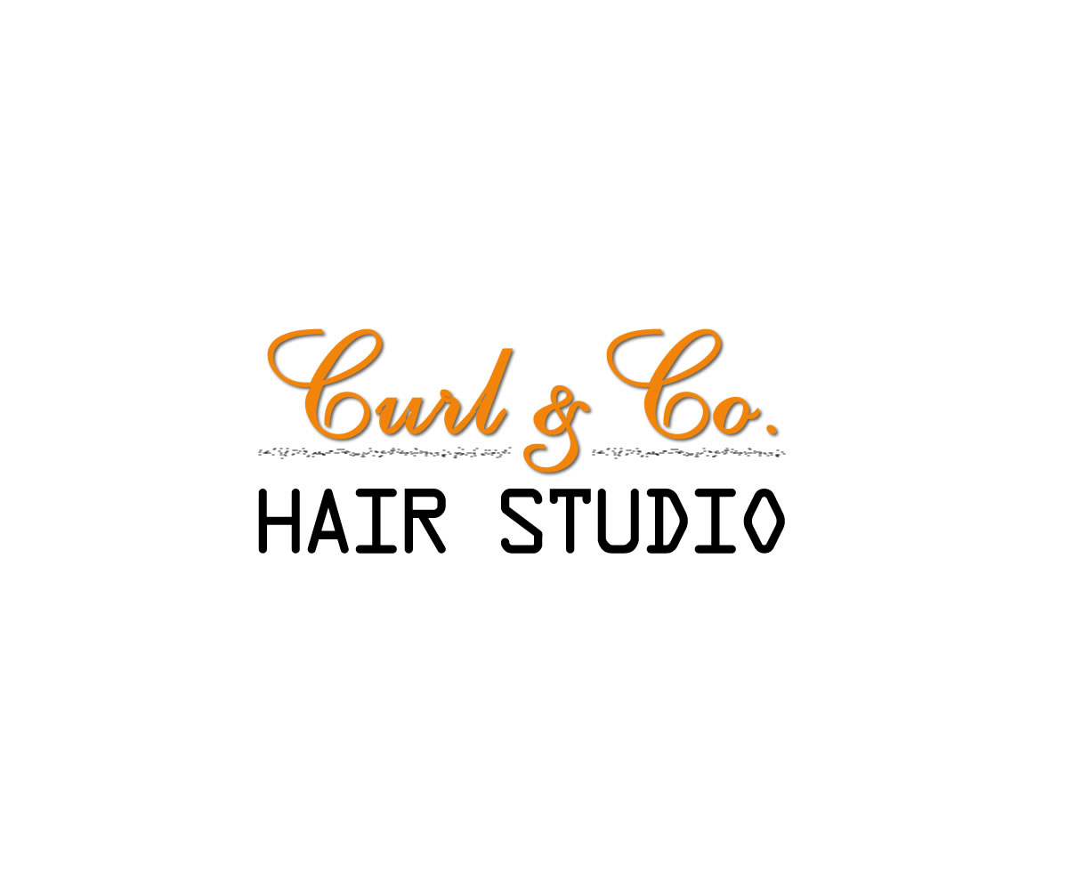 Logo Design by NU CONCEPT for Curl & Co. Hair Studio | Design #3082159