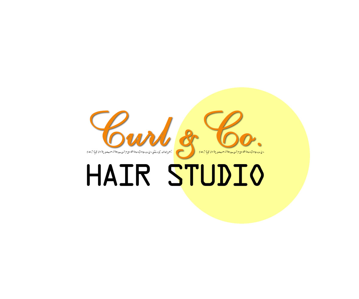 Logo Design by NU CONCEPT for Curl & Co. Hair Studio | Design #3082160