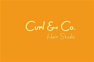 Logo Design by Aijaz Hayat for Curl & Co. Hair Studio | Design: #3077372
