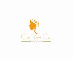 Logo-Design von Nusky Hariff für Curl & Co. Hair Studio | Design #3076479