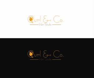 Logo Design by Nusky Hariff for Curl & Co. Hair Studio | Design: #3079766