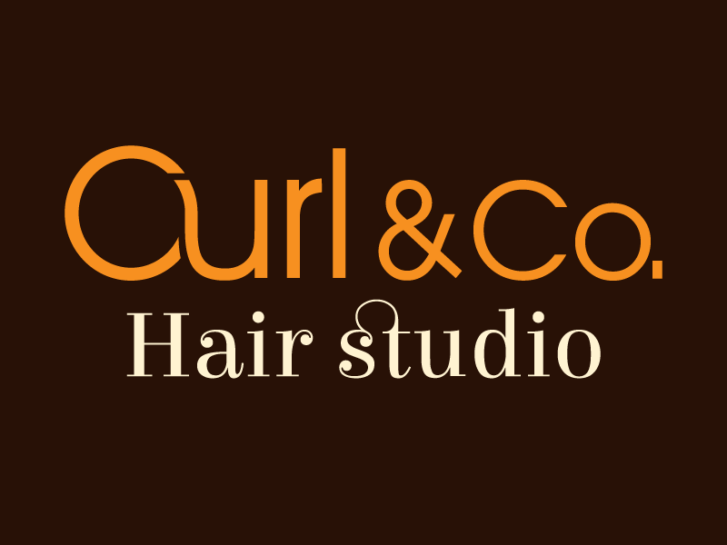 Logo Design by Jozbel for Curl & Co. Hair Studio | Design #3075261