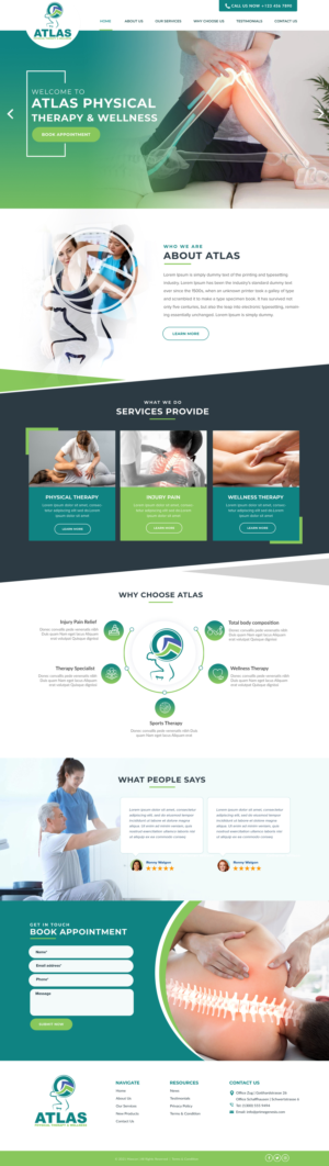 Web Design by Blue Sparrow for this project | Design: #27396314