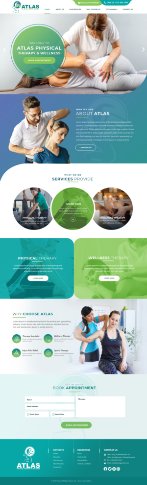 Web Design by Blue Sparrow for this project | Design: #27397960