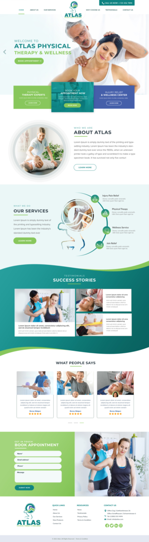 Web Design by Blue Sparrow for this project | Design: #27398156