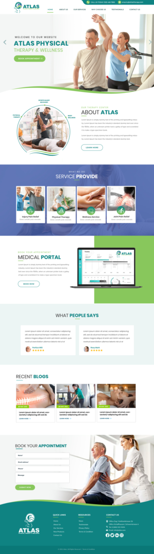 Web Design by Blue Sparrow for this project | Design: #27464235
