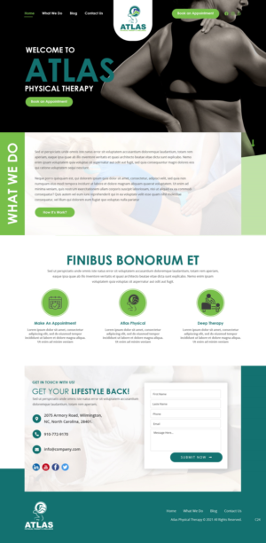 Web Design by pb for this project | Design: #27395808