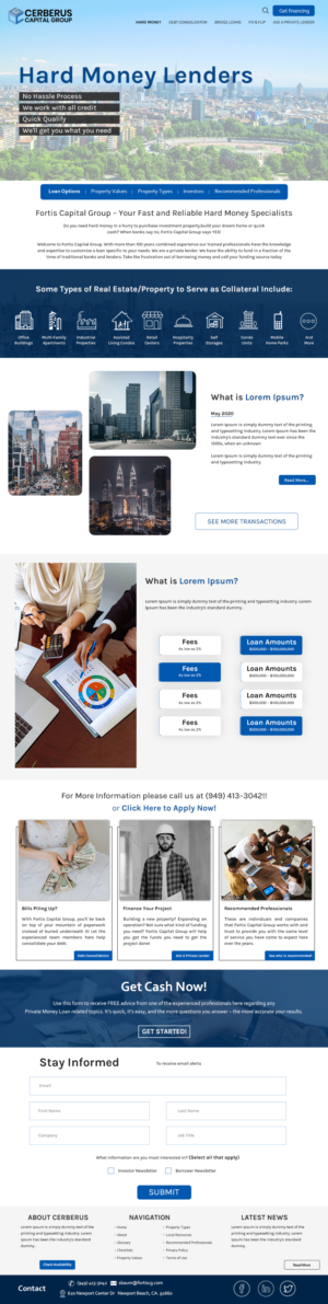 Web Design by Aby_Trapper for Felino | Design: #27423916