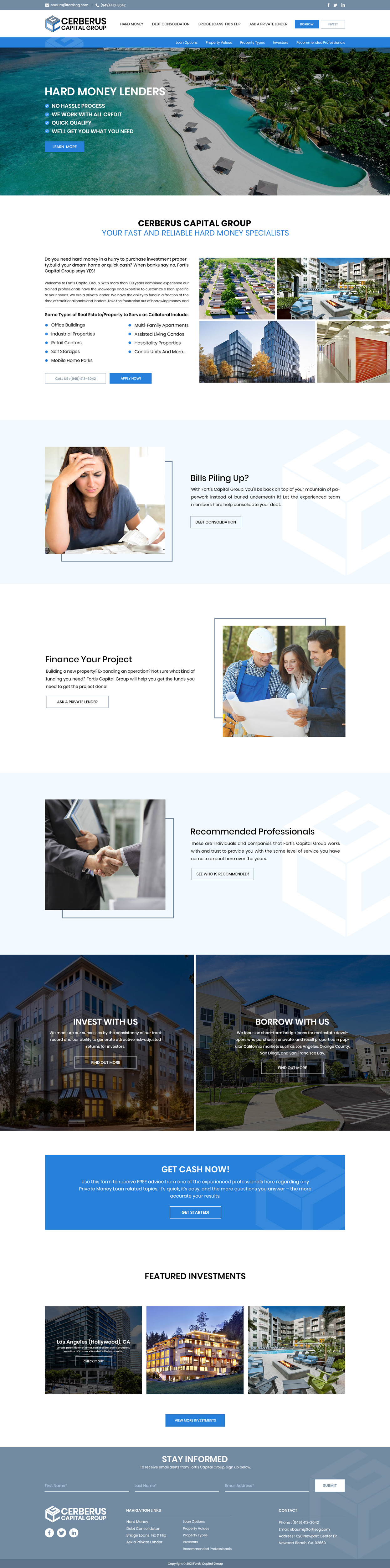 Web Design by Sandaruwan for Felino | Design #27393842