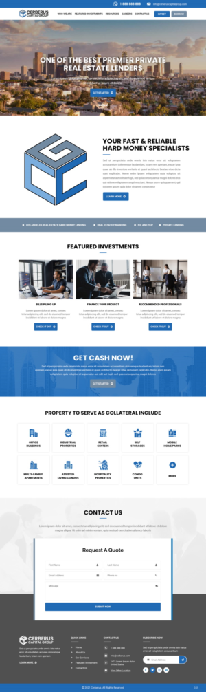 Web Design by pb for Felino | Design: #27395860