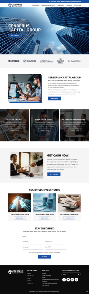 Web Design by pb for Felino | Design: #27395861