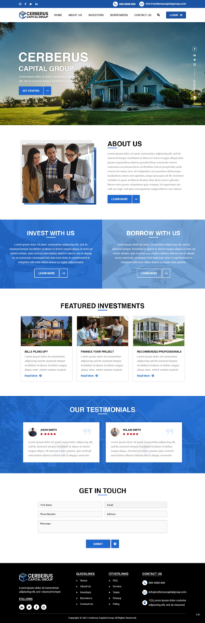 Web Design by pb for Felino | Design: #27395862