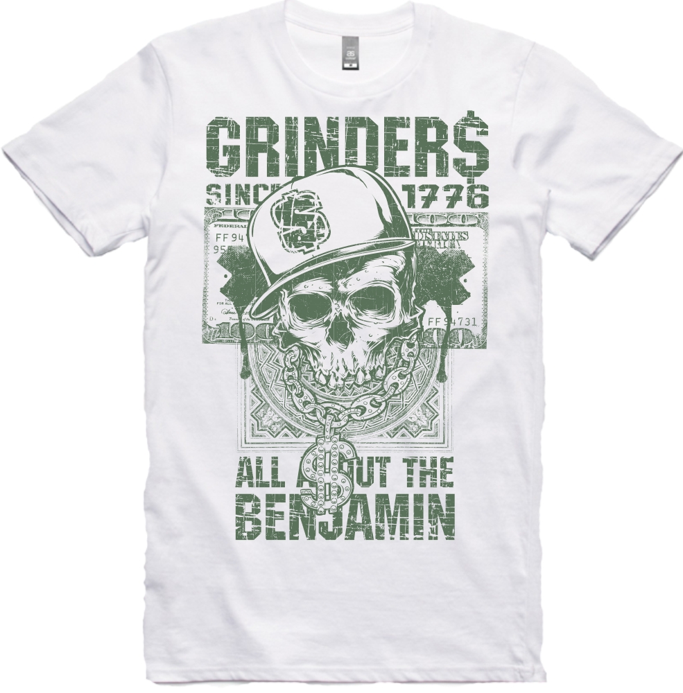 T-shirt Design by Rox Art Design for Grinder$ Union Elite LLC | Design #27394582