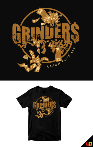T-shirt Design by Uprinteez for Grinder$ Union Elite LLC | Design: #27398579
