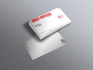 Business Card Design by CreativeTrends for Thiele Trucking  | Design: #27392799